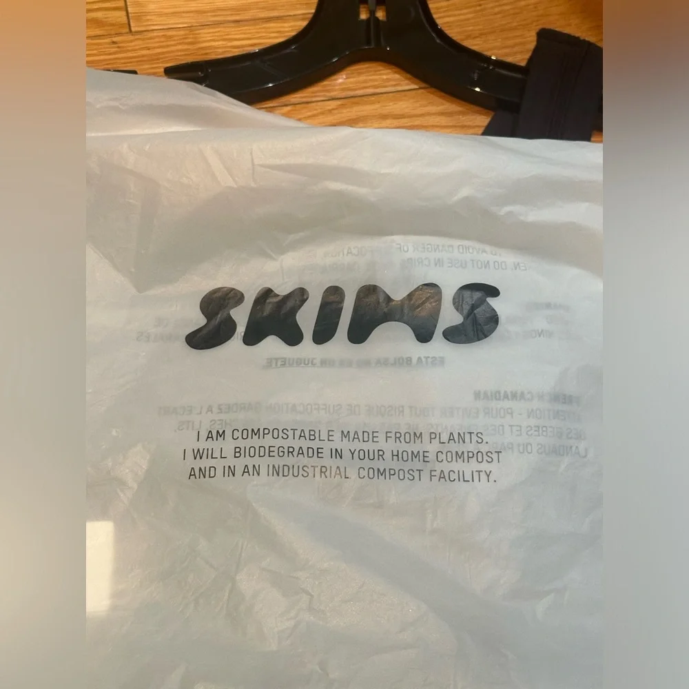 NWT SKIMS Cotton Rib Onesie - Picture 4 of 4